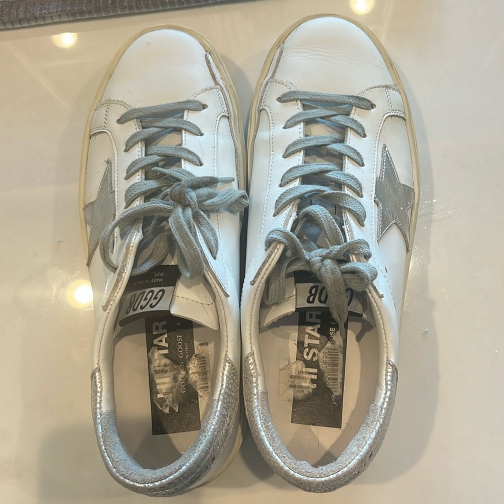Golden Goose HI STAR deluxe brand shoes gently used